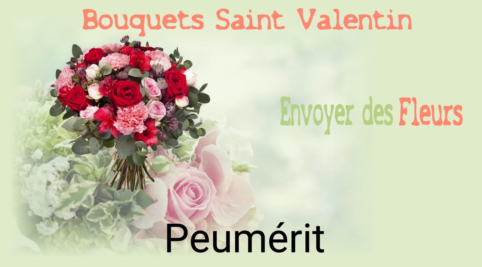 Roses de Saint-Valentin livrées à Peumérit